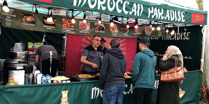 Market scene