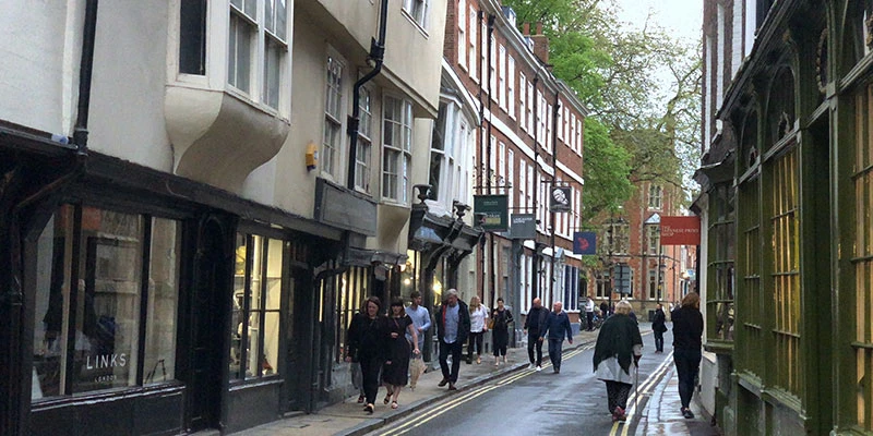 York pedestrian zone