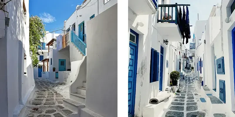 Mykonos 39 - Cycladic architecture example