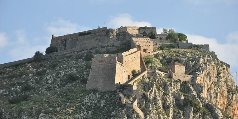 The Palamidi fortress on the hill above Nafplion