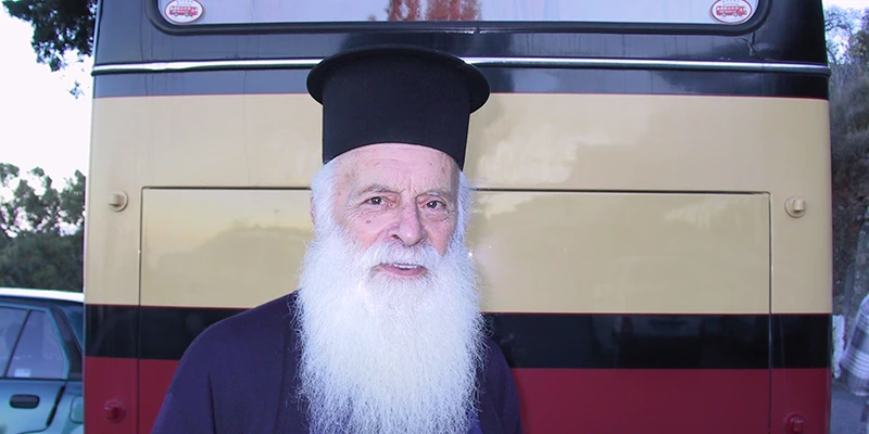 An Orthodox priest of Patmos