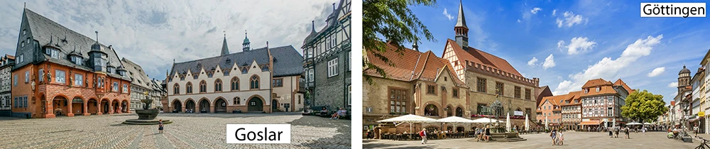 Goslar and Göttingen