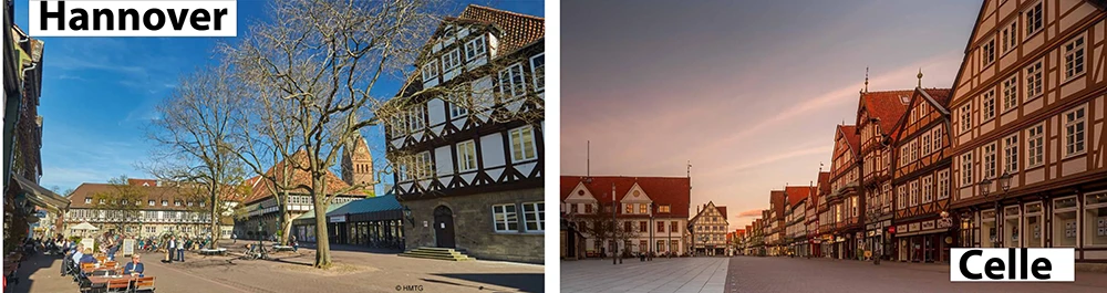 Hannover and Celle