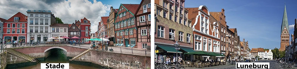 Lüneburg and Stade