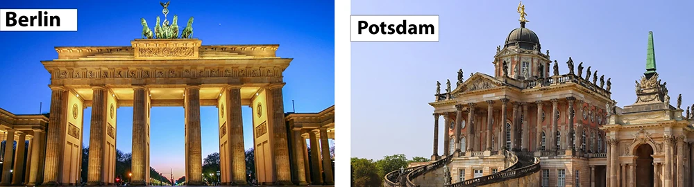 Berlin and Potsdam