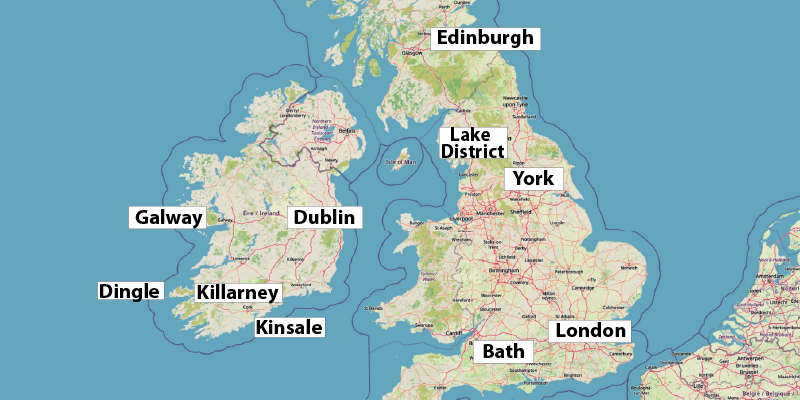 British Isles by Train