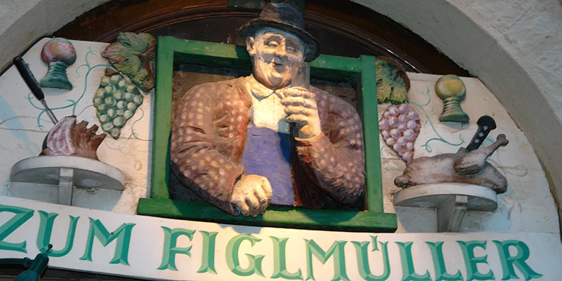 A Vienna wine cellar