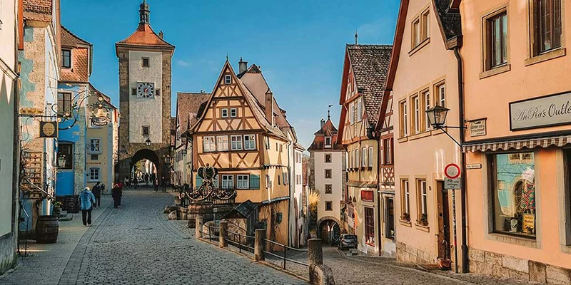Rothenburg and Dinkelsbuhl