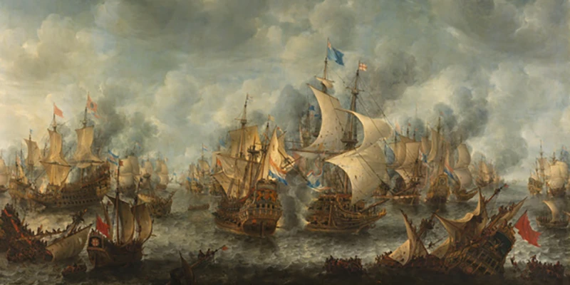 Battle of scheveningen a (slag bij ter heijde)(jan abrahamsz beerstraten)